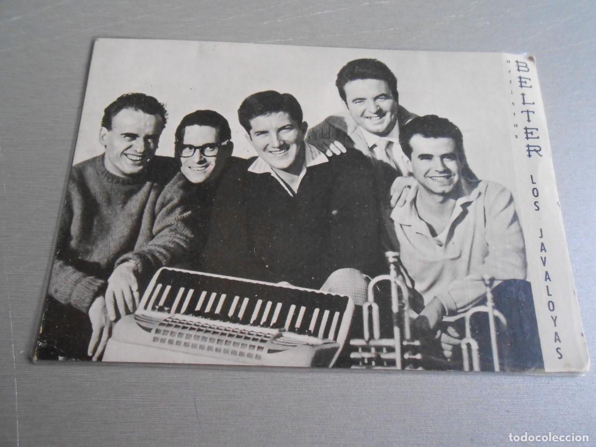 Fotos de cantantes: FOTO de - LOS JAVALOYAS - de 15,5 x 10,5 cms.