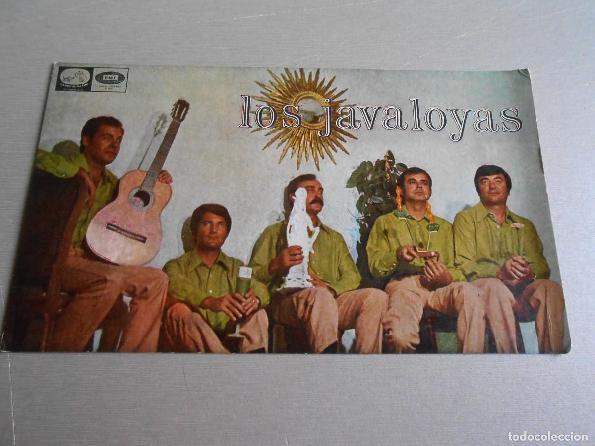 Fotos de cantantes: POSTAL de - LOS JAVALOYAS - de 16 x 9 cms.