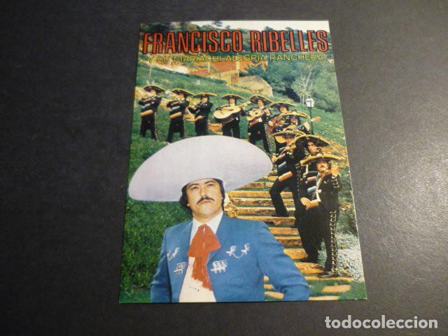 Photos de Chanteurs et Chanteuses: FRANCISCO RIBELLES MARIACHI CANTANTE TARJETA POSTAL