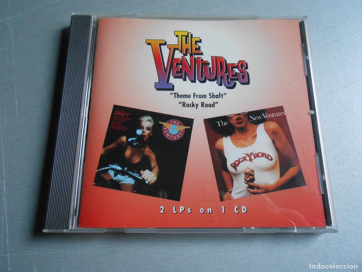 Fotos de cantantes: THE VENTURES, CD, THEME FROM SHAFT - ROCKY ROAD, A&Ntilde;O 1997, ONE WAY RECORDS 72438 19389 28, USA