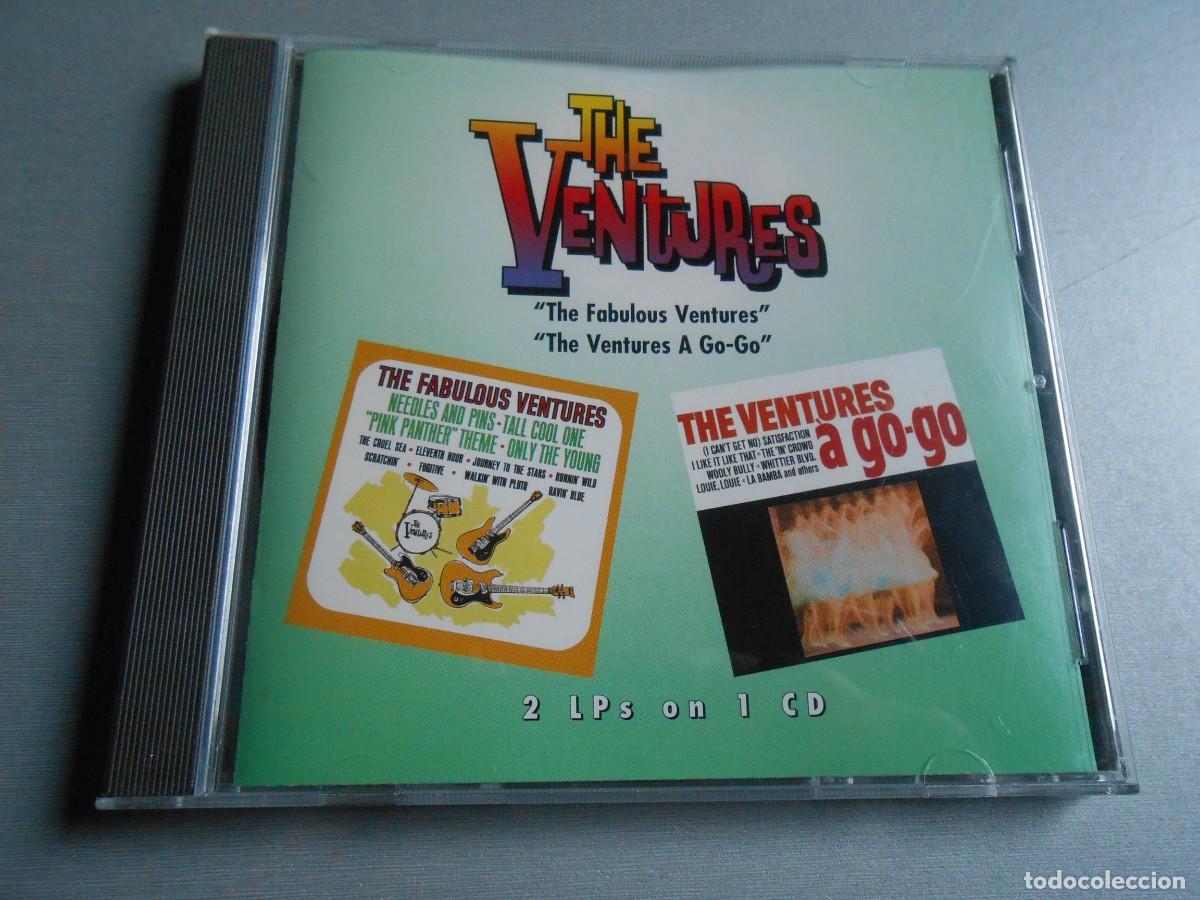 Fotos de cantantes: THE VENTURES, CD, THE FABULOUS VENTURES, A&Ntilde;O 1997, ONE WAY RECORDS 72438 18923 29, USA