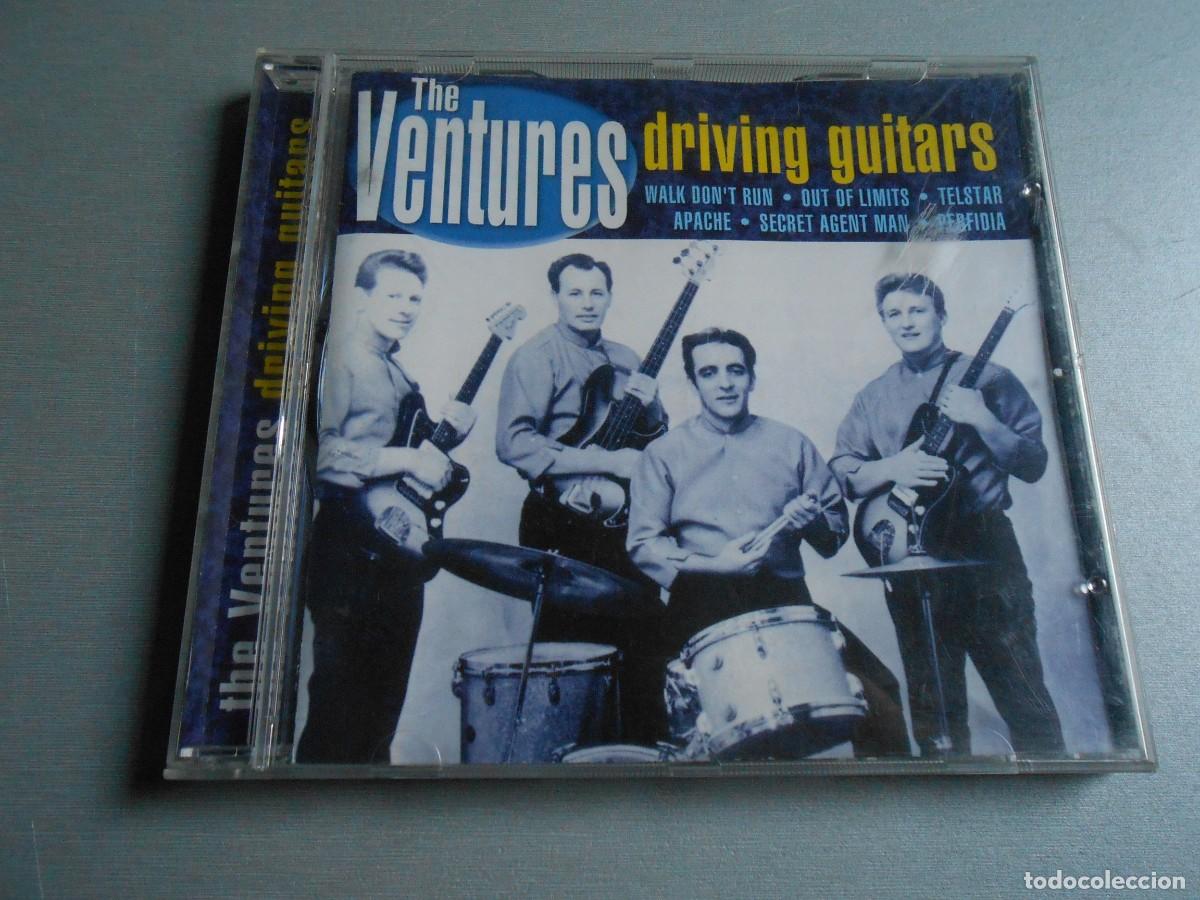 Fotos de cantantes: THE VENTURES, CD, DRIVIN GUITARS, A&Ntilde;O 2002, MUSIC DIGITAL CD 6321, MADE IN U.K.