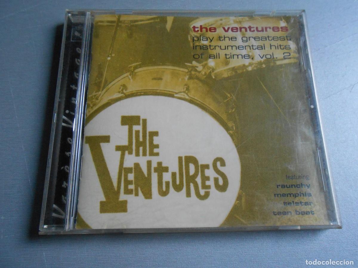 Fotos de cantantes: THE VENTURES, CD, PLAY THE GREATEST INSTRUMENTAL, A&Ntilde;O 2003, VARESE SARABANDE 302 066 443 2 USA