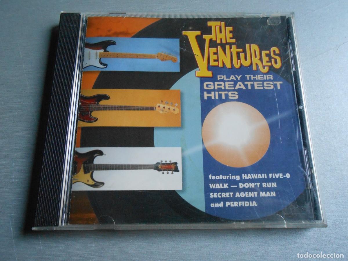 Fotos de cantantes: THE VENTURES, CD, PLAY THEIR GREATEST HITS, A&Ntilde;O 2008, VARESE SARABANDE 302 066 879 2, MADE IN U.S.A.