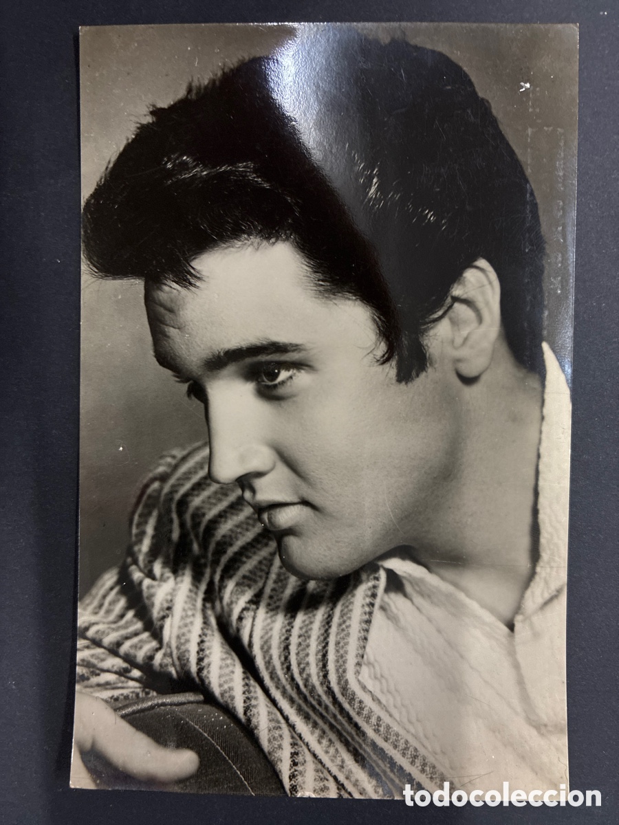 Photos de Chanteurs et Chanteuses: POSTAL ELVIS PRESLEY ARCHIVO BERMEJO
