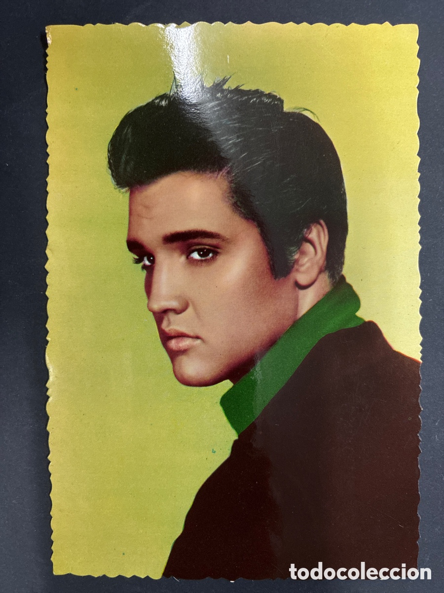 Photos de Chanteurs et Chanteuses: POSTAL ELVIS PRESLEY ARCHIVO BERMEJO 1962