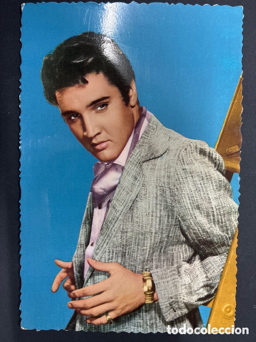 Photos de Chanteurs et Chanteuses: POSTAL ELVIS PRESLEY ARCHIVO BERMEJO 1962
