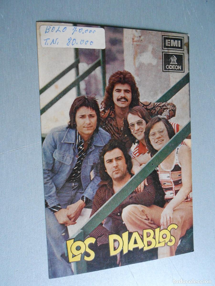 Fotos de cantantes: POSTAL de - LOS DIABLOS - de 10,5x15,5 cms.