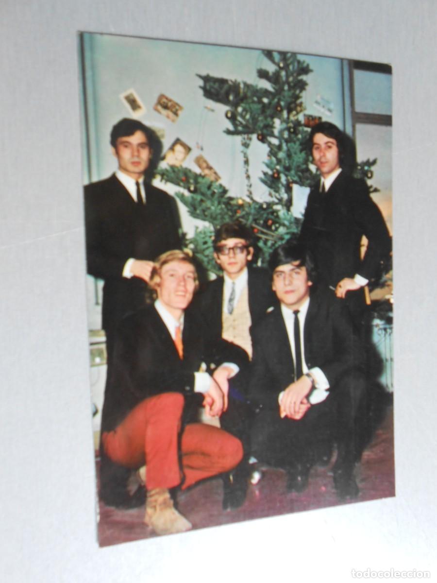 Fotos de cantantes: POSTAL de - LOS BRAVOS - de 10 x 15 cms.