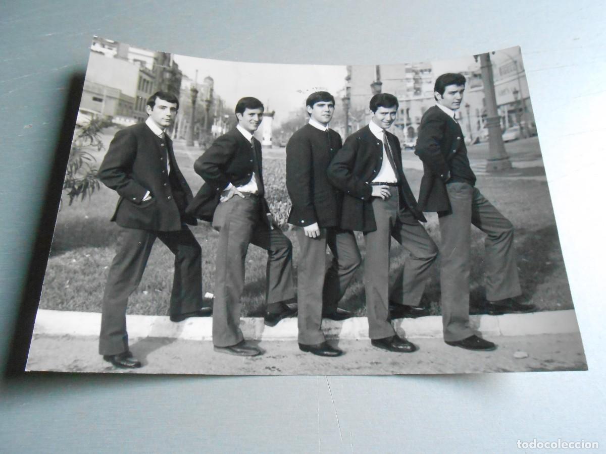 Fotos de cantantes: FOTO de - LOS MUSTANG - de 21 x 15 cms.
