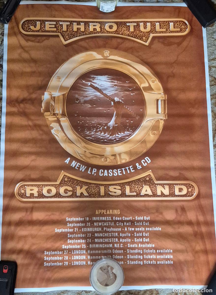 Fotos de cantantes: P&oacute;ster Jethro Tull Rock Island