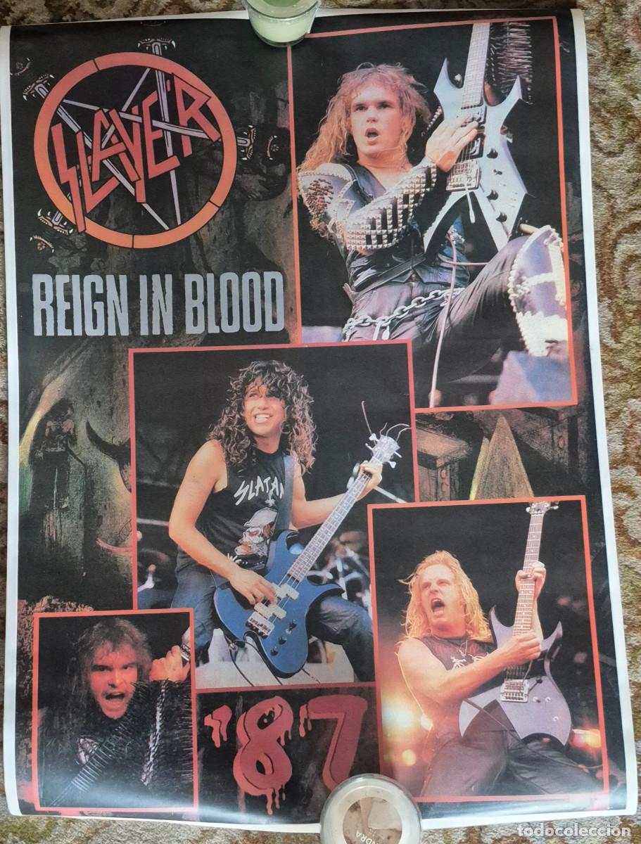 Fotos de cantantes: P&oacute;ster Slayer Reign in Blood 87