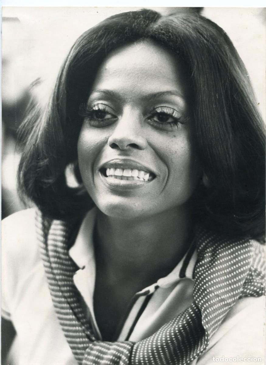 Fotos de cantantes: DIANA ROSS. Foto original USA, 1972.