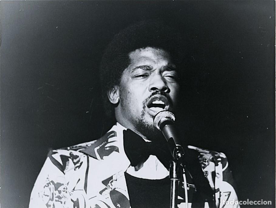 Fotos de cantantes: EDWIN STARR. Foto original, UK, 1972.