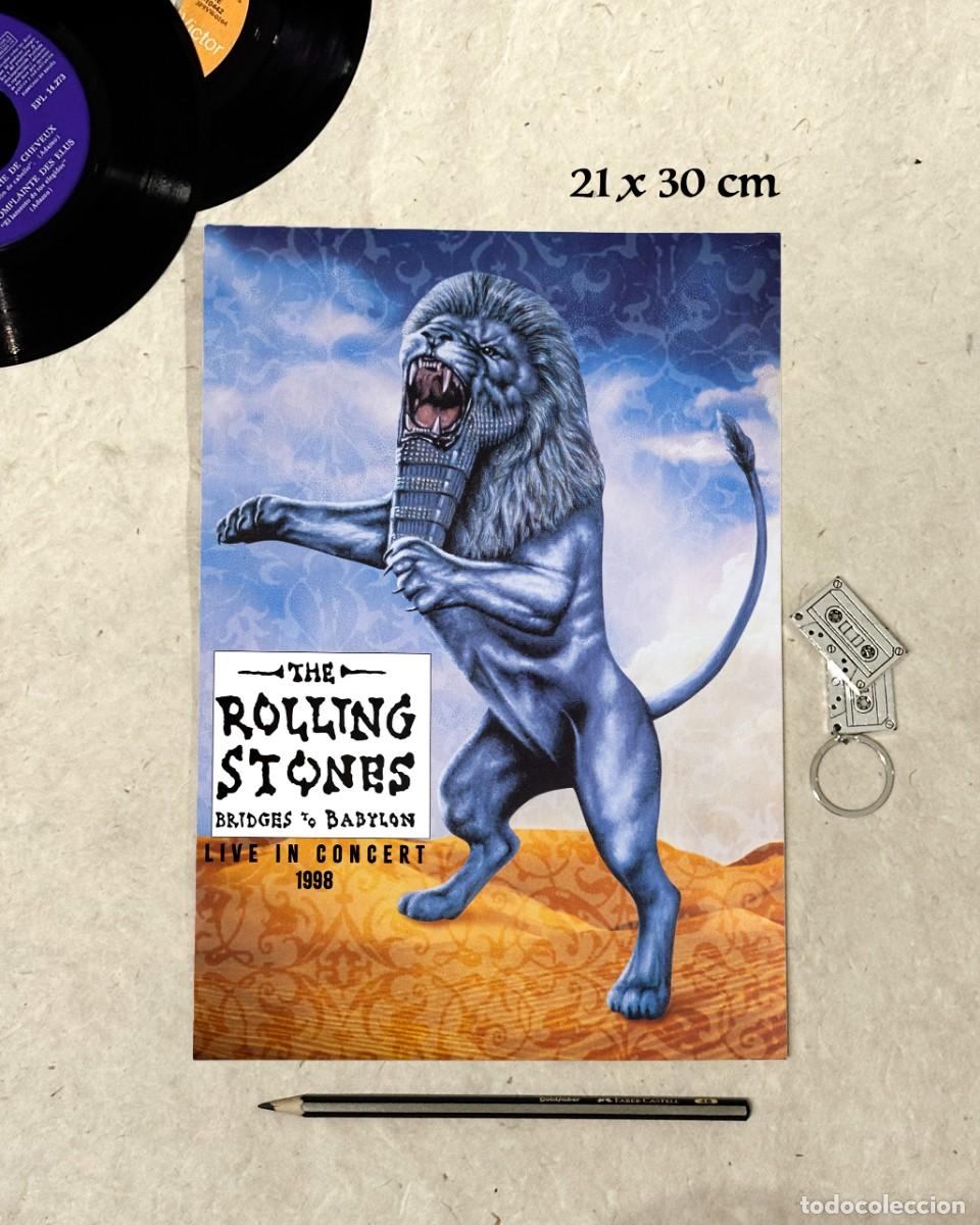 Fotos de cantantes: The Rolling Stones - Bridge to Babylon - Live In Concert 1998 - Reproducci&oacute;n p&oacute;ster 21x30 cm