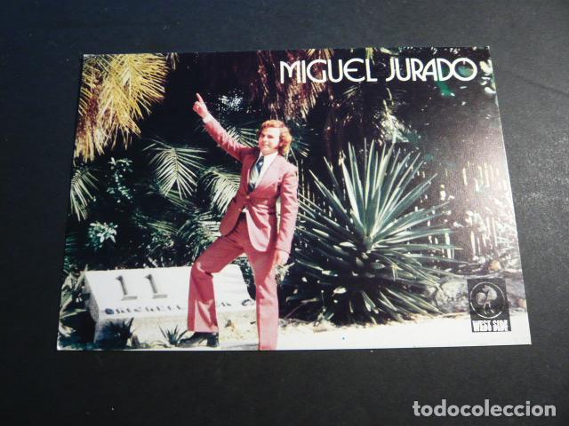 Foto di Cantanti: MIGUEL JURADO CANTANTE TARJETA CON DISCOGRAFIA