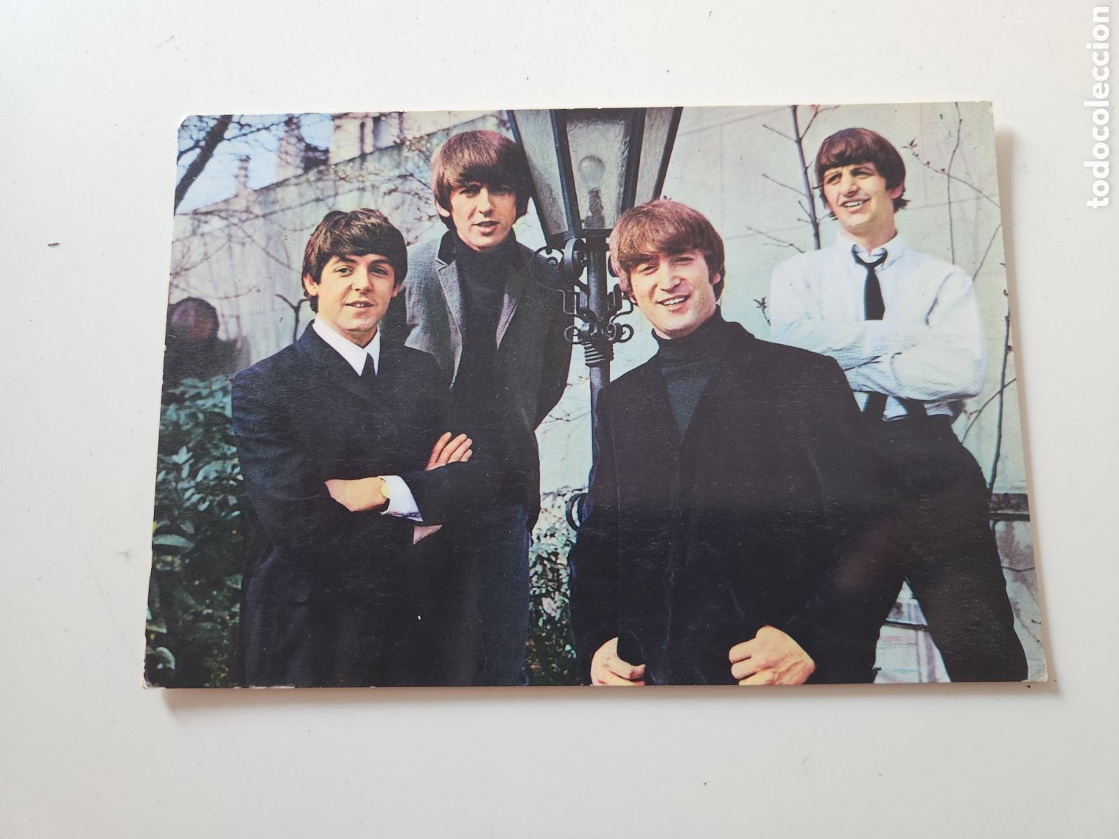 Fotos de cantantes: POSTAL THE BEATLES SIN CURCULAR. A&Ntilde;O 1966. EDICIONES ESTE.