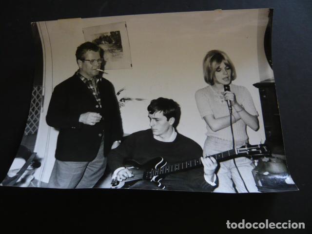 Photos de Chanteurs et Chanteuses: FRANCE GALL CANTANTE ANTIGUA FOTOGRAFIA ORIGINAL 18 X 24 CM