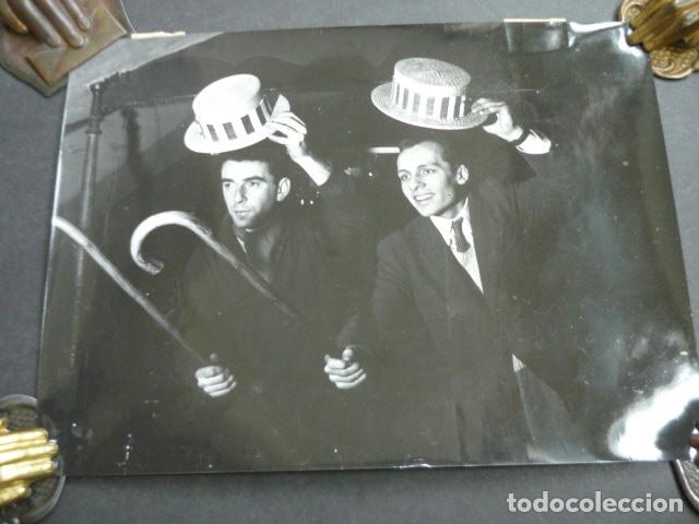 Photos of Singers: GUY DE FATTO Y CLAUDE BOLLING MUSICOS JAZZ ANTIGUA FOTOGRAFIA 18 X 24 CM