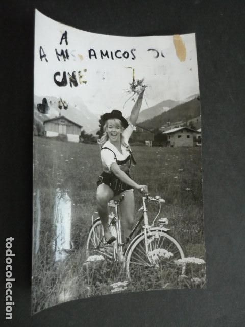 Photos de Chanteurs et Chanteuses: HANELORE AUER CANTANTE ANTIGUA FOTOGRAFIA 12 X 18 CM