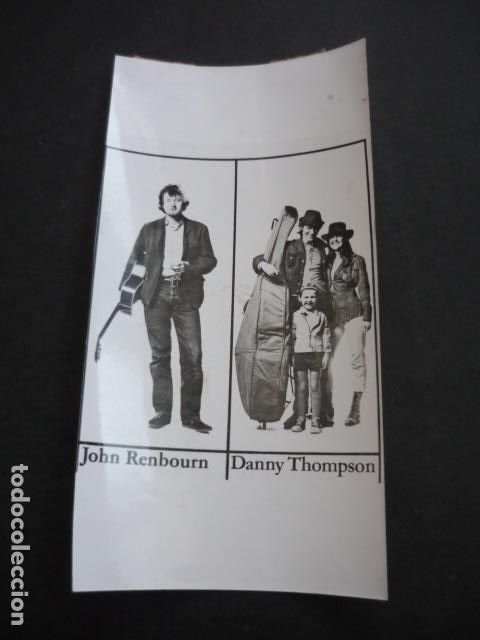 Photos de Chanteurs et Chanteuses: THE PENTANGLES CONJUNTO MUSICAL ANTIGUA FOTOGRAFIA ORIGINAL 10 X 18 CM