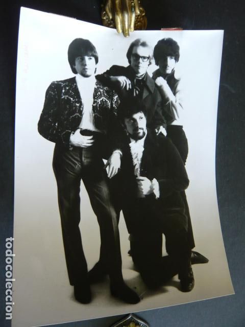 Photos of Singers: THE VANILLA FUDGE CONJUNTO MUSICAL ANTIGUA FOTOGRAFIA ORIGINAL 18 X 24 CM