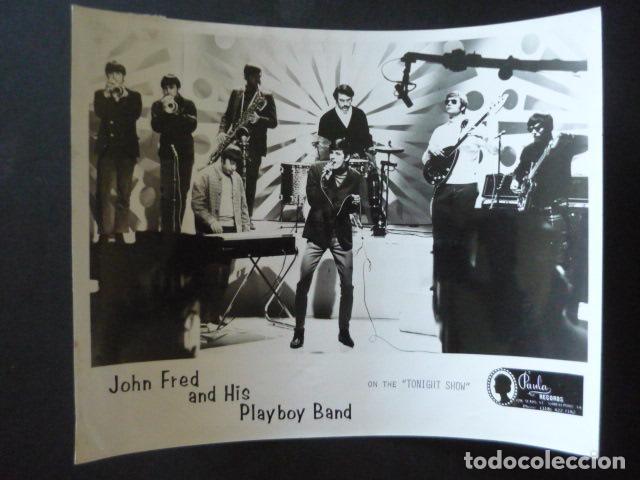 Fotos de cantantes: JOHN FRED AND HIS PLAYBOY BAND CONJUNTO MUSICAL ANTIGUA FOTOGRAFIA ORIGINAL 20 X 26 CM