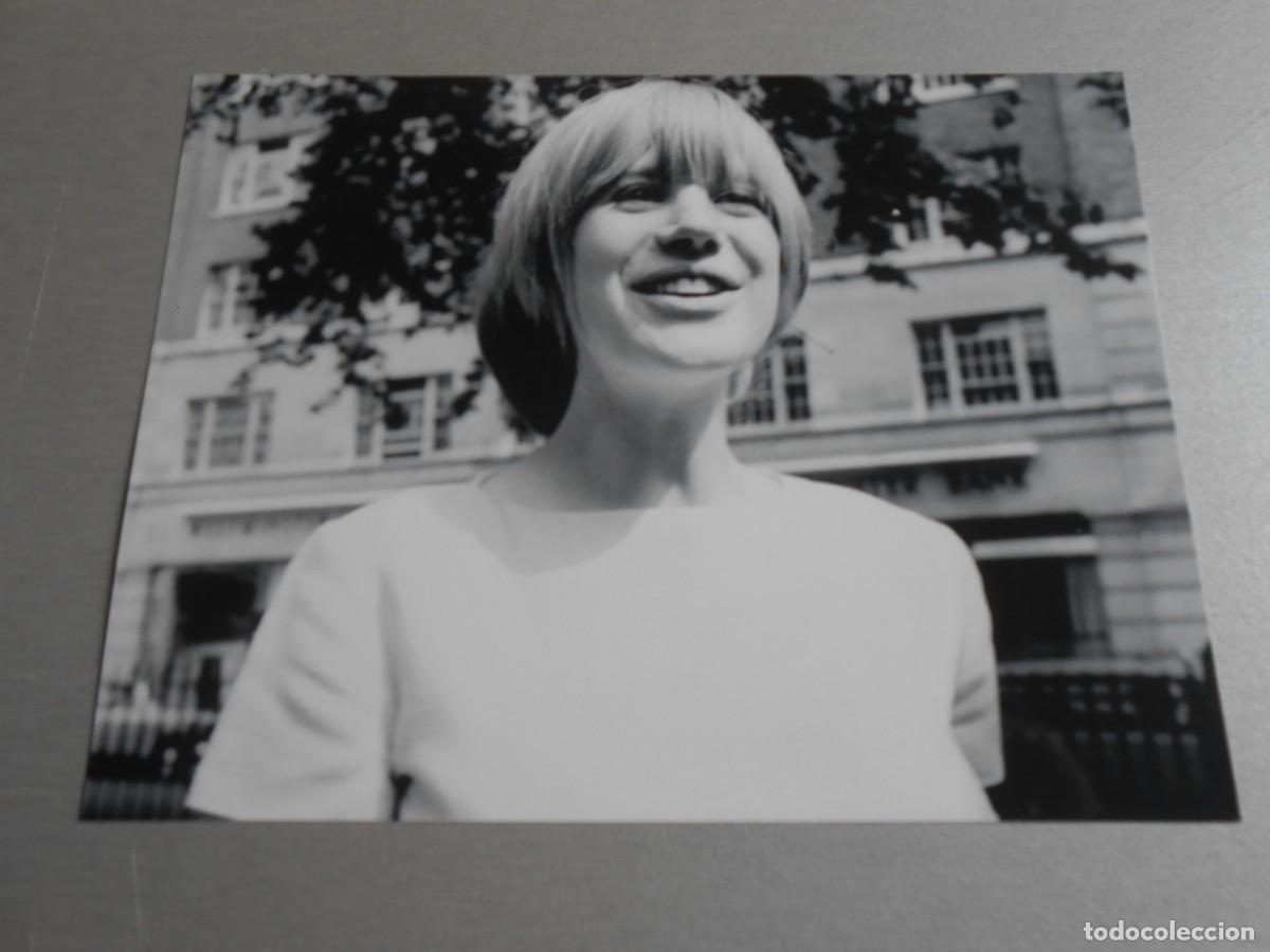 Fotos de cantantes: COPIA de Foto de - MARIANNE FAITHFUL - de 16,5 x 12,5 cms