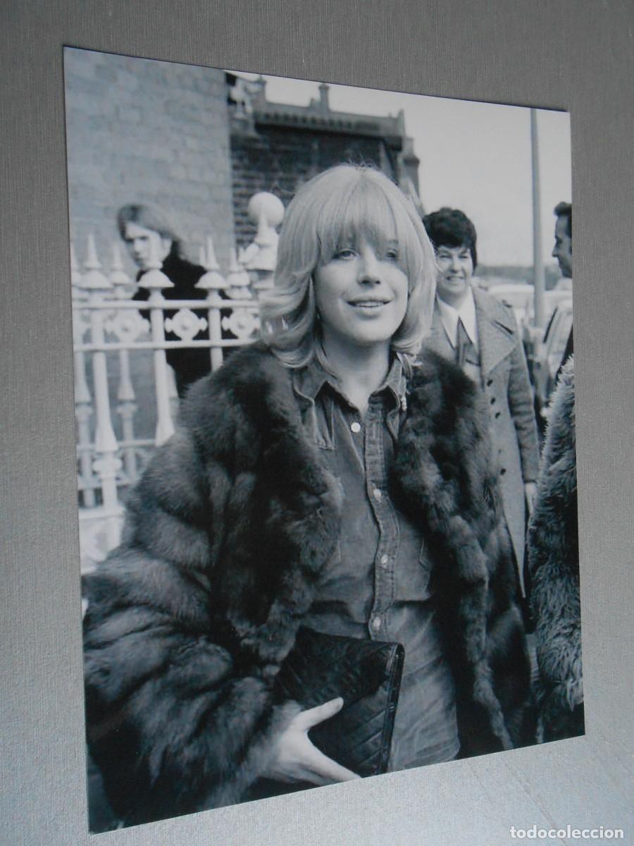 Fotos de cantantes: COPIA de Foto de - MARIANNE FAITHFUL - de 12,5 x 16,5 cm