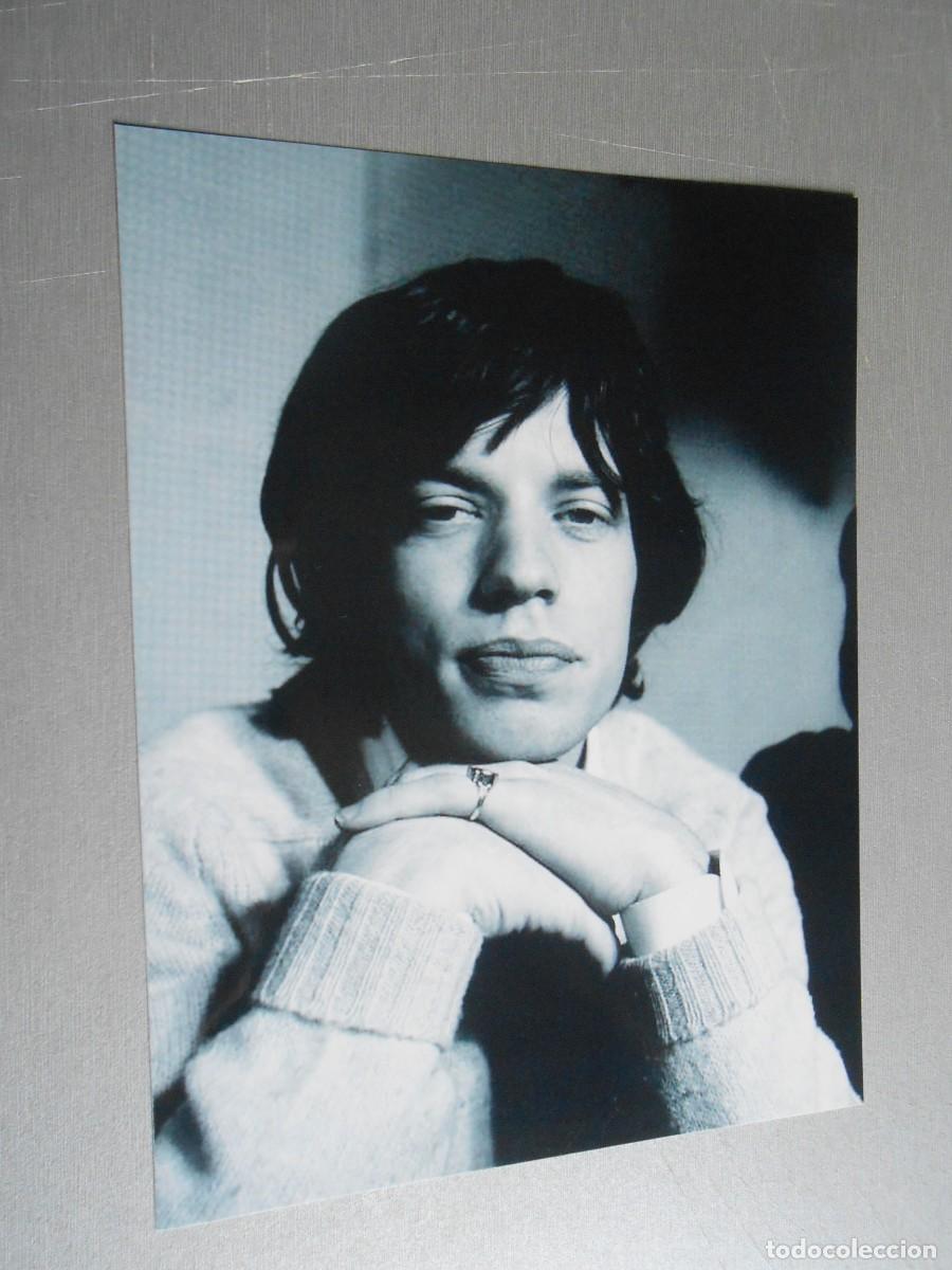 Fotos de cantantes: COPIA de Foto de - THE ROLLING STONES (Mick Jagger) - de 12,5 x 16,5 cm