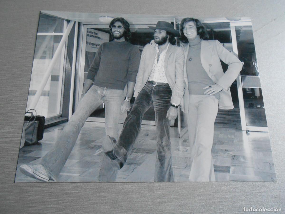 Fotos de cantantes: COPIA de Foto de - THE BEE GEES - de 16,5 x 12,5 cm