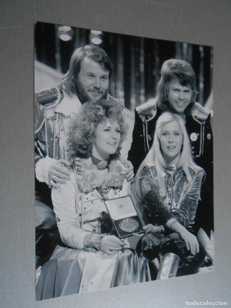 Fotos de cantantes: COPIA de Foto de - ABBA - de 12,5 x 16,5 cm
