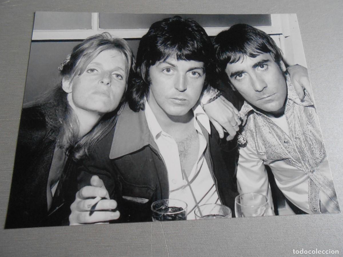 Fotos de cantantes: COPIA de Foto de - PAUL & LINDA with KEITH- de 16,5 x 12,5 cm