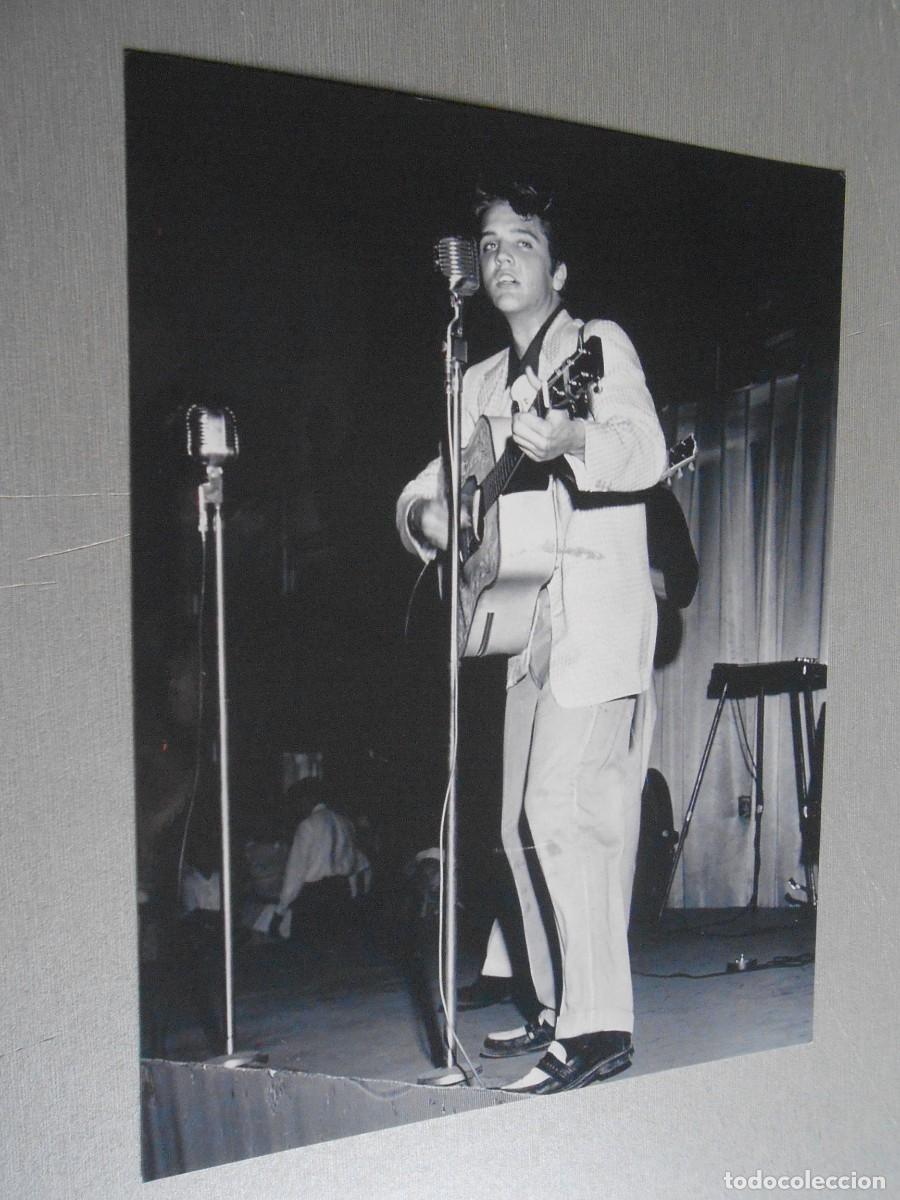 Fotos de cantantes: COPIA de Foto de - ELVIS PRESLEY - de 12,5 x 16,5 cm