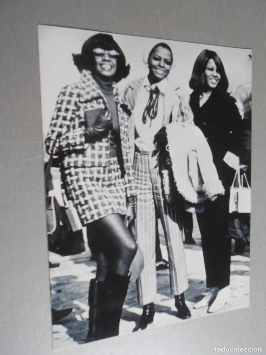 Fotos de cantantes: COPIA de Foto de - DIANA ROSS & THE SUPREMES - de 12,5 x 16,5 cm
