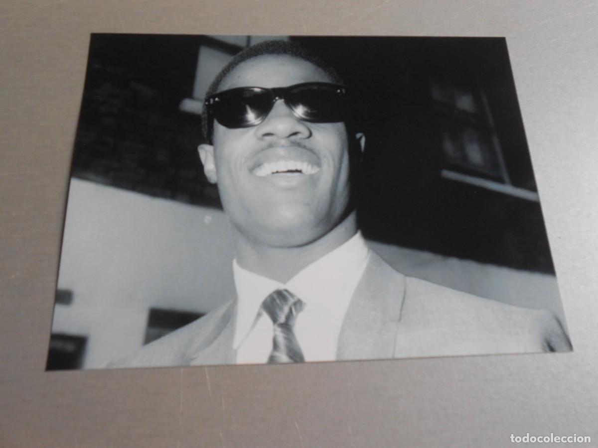 Fotos de cantantes: COPIA de Foto de - STEVIE WONDER - de 16,5 x 12,5 cm