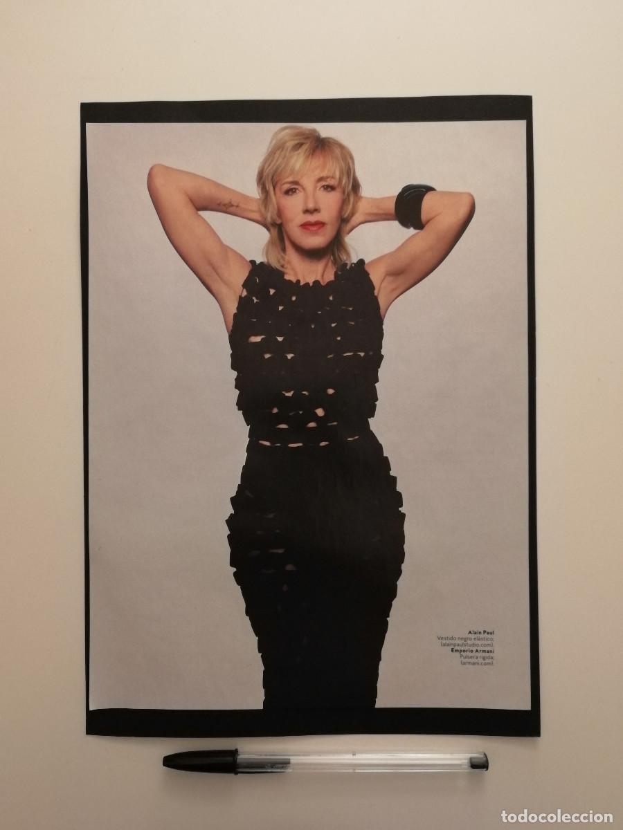 Fotos de cantantes: ANUNCIO ACARTONADO -A4- ANA TORROJA MECANO - PUBLICIDAD LAMINA - MODA ARMANI