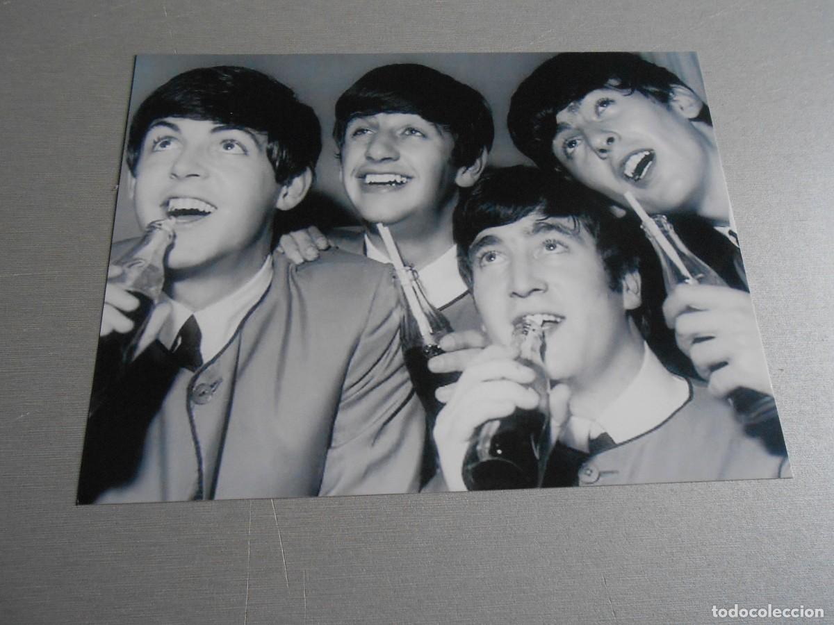 Fotos de cantantes: COPIA de Foto de - THE BEATLES - de 16,5 x 12,5 cm
