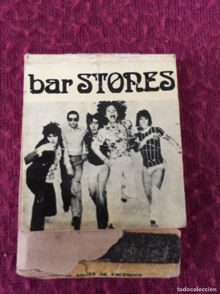 Photos de Chanteurs et Chanteuses: ANTIGUA CAJA DE CERILLAS A&Ntilde;OS 60 DEL BAR STONES DE VALENCIA CON FOTO DE LOS ROLLING STONES