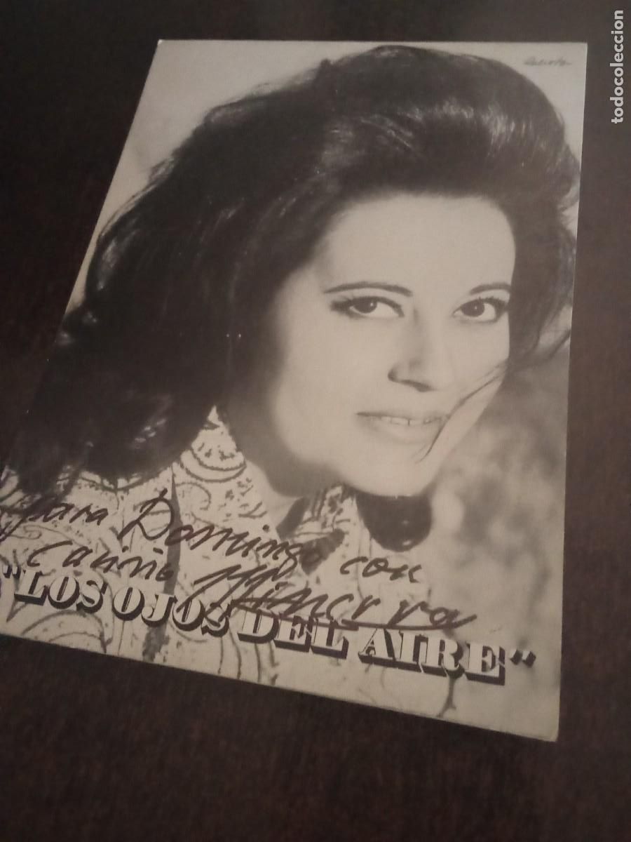 Fotos de cantantes: Minerva.Maria Jos&eacute; Pozas.Aut&oacute;grafo de la cantante pop.