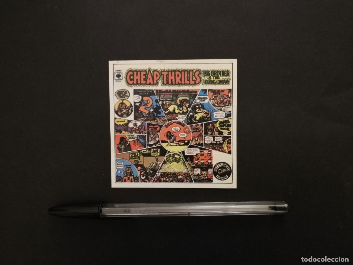 Fotos de cantantes: TARJETA ACARTONADA - Cheap Thrills Big Brother and the Holding Company - MUSICA