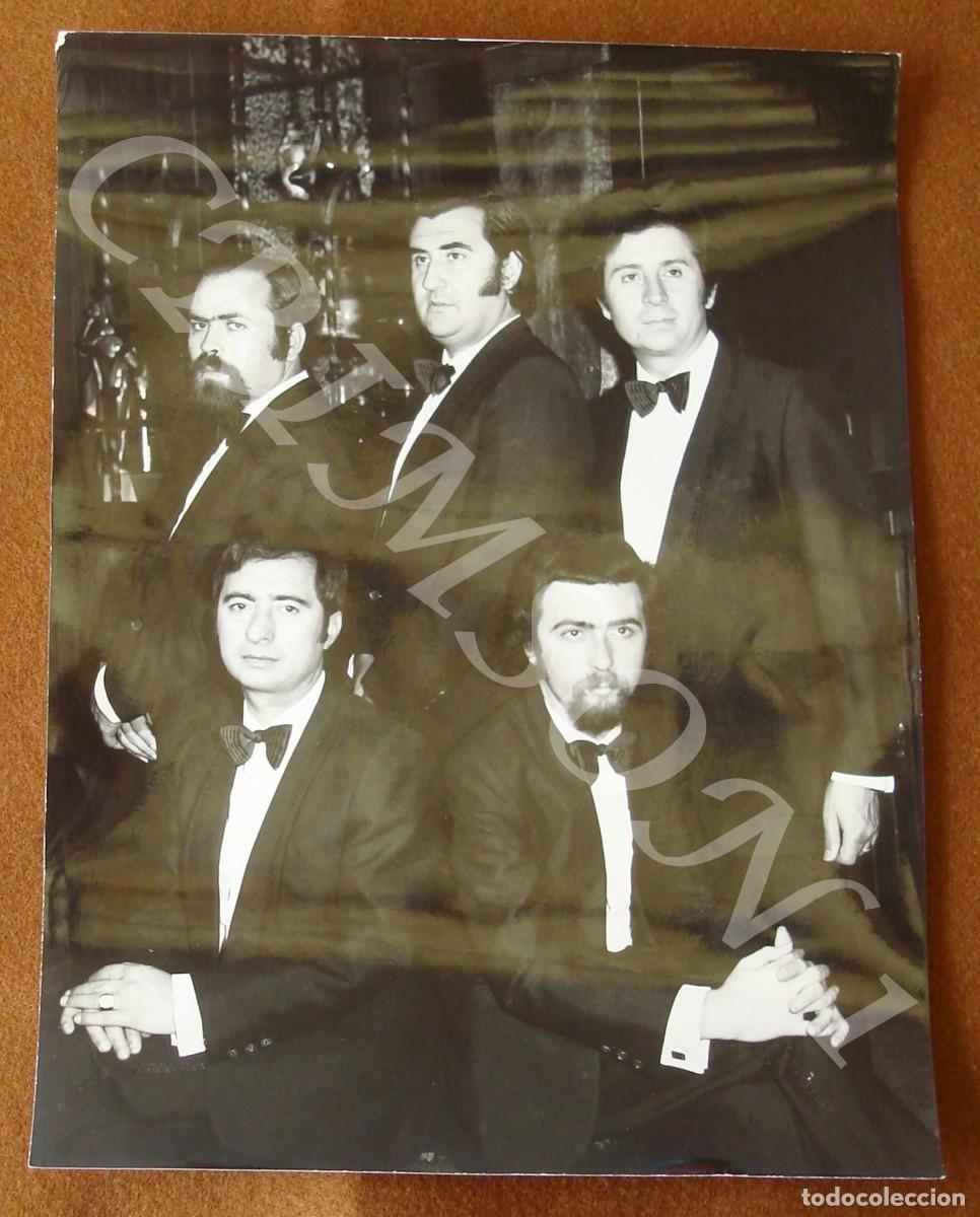 Fotos de Cantores: Los Churumbeles de Espa&ntilde;a : Fotograf&iacute;a original - Laboratorio fotogr&aacute;fico J.A. (Madrid)