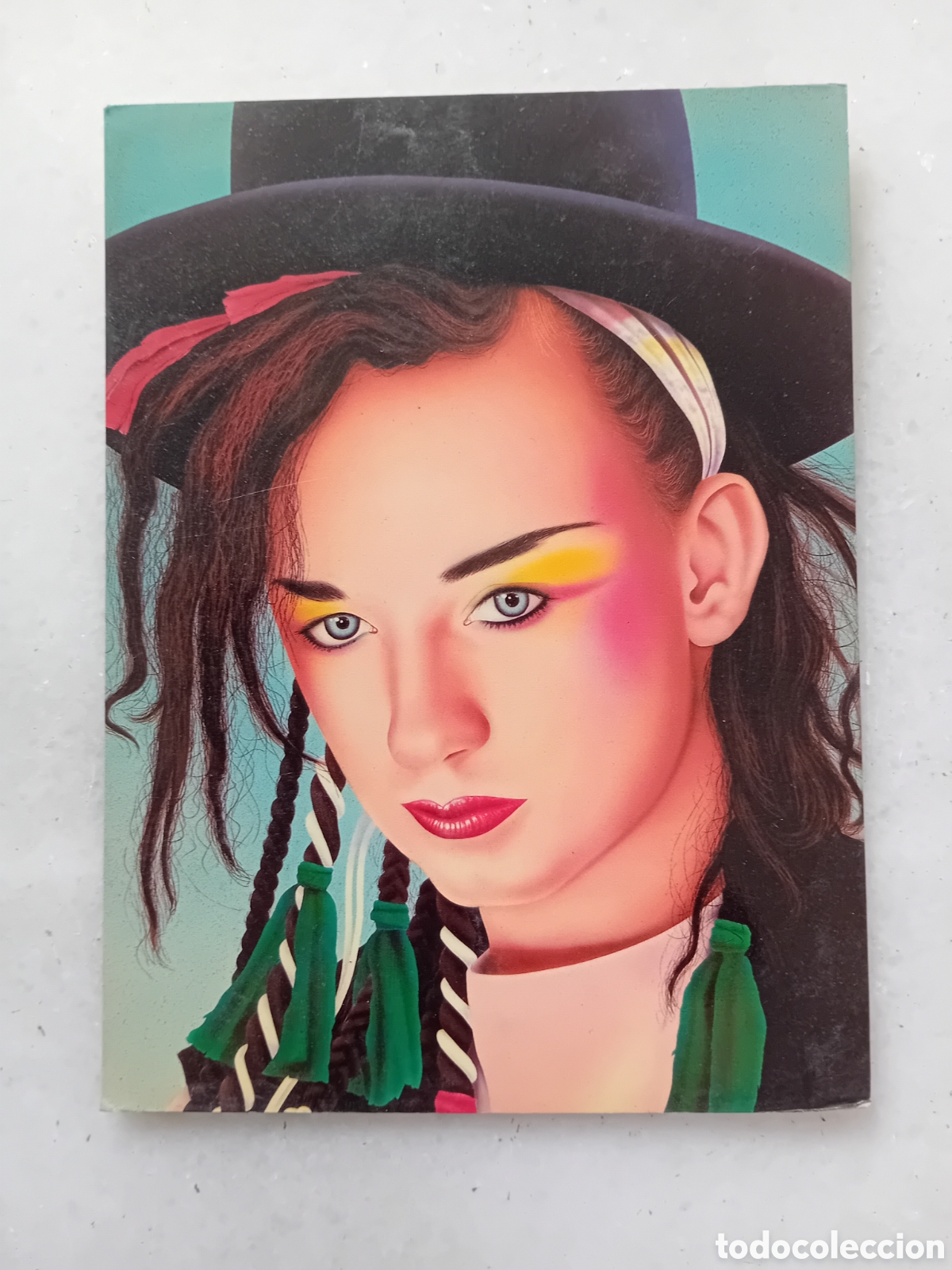 Fotos de cantantes: BOY GEORGE POSTAL INGLESA INGLATERRA A&Ntilde;OS 80