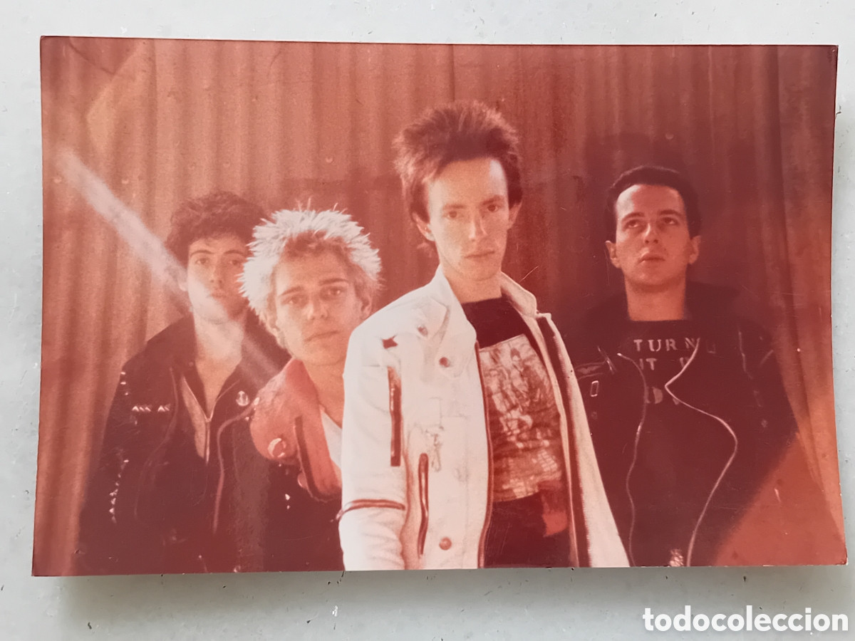 Fotos de cantantes: THE CLASH FOTO FOTOGRAFIA A&Ntilde;OS 80