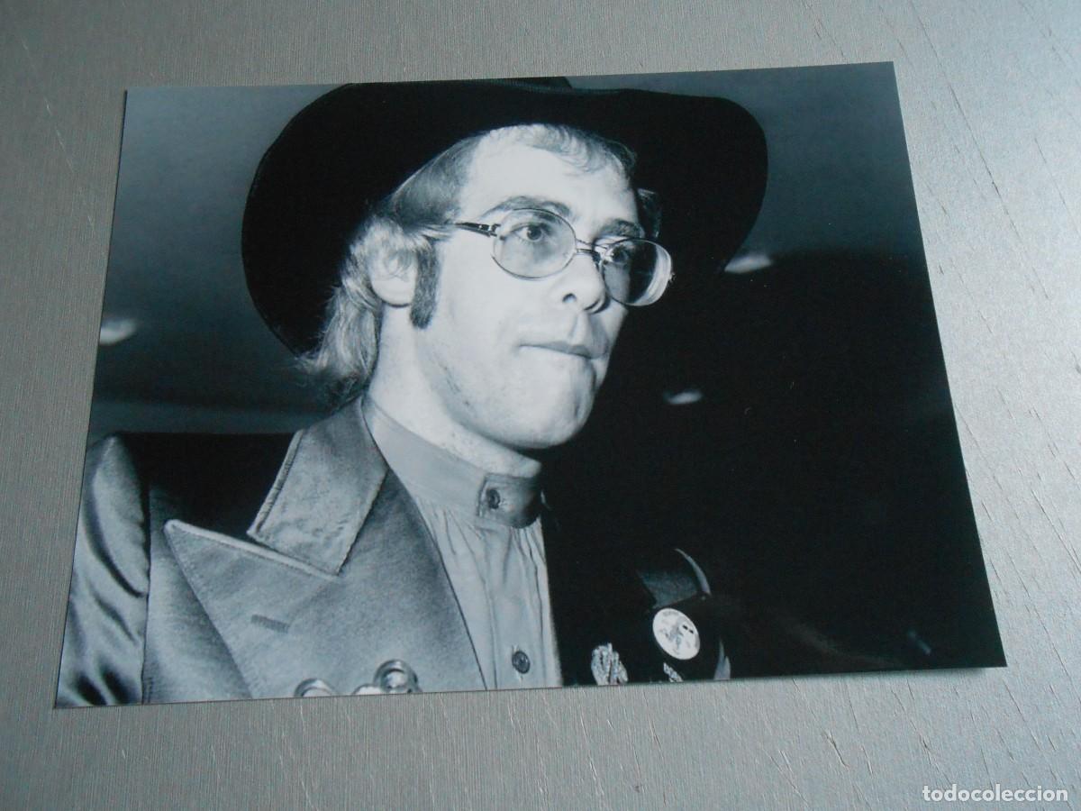 Fotos de cantantes: COPIA de Foto de - ELTON JOHN - de 16,5 x 12,5 cm.