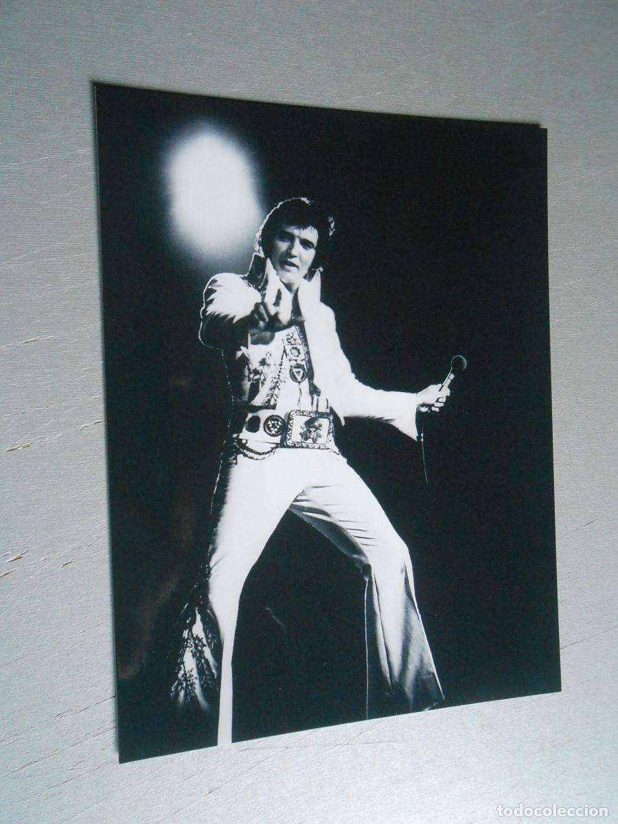 Fotos de cantantes: COPIA de Foto de - ELVIS PRESLEY - de 12,5 x 16,5 cm.
