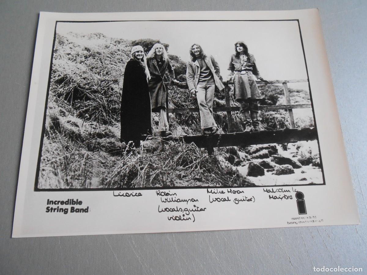 Photos de Chanteurs et Chanteuses: FOTO de - INCREDIBLE STRING BAND - de 24 x 18 cm.