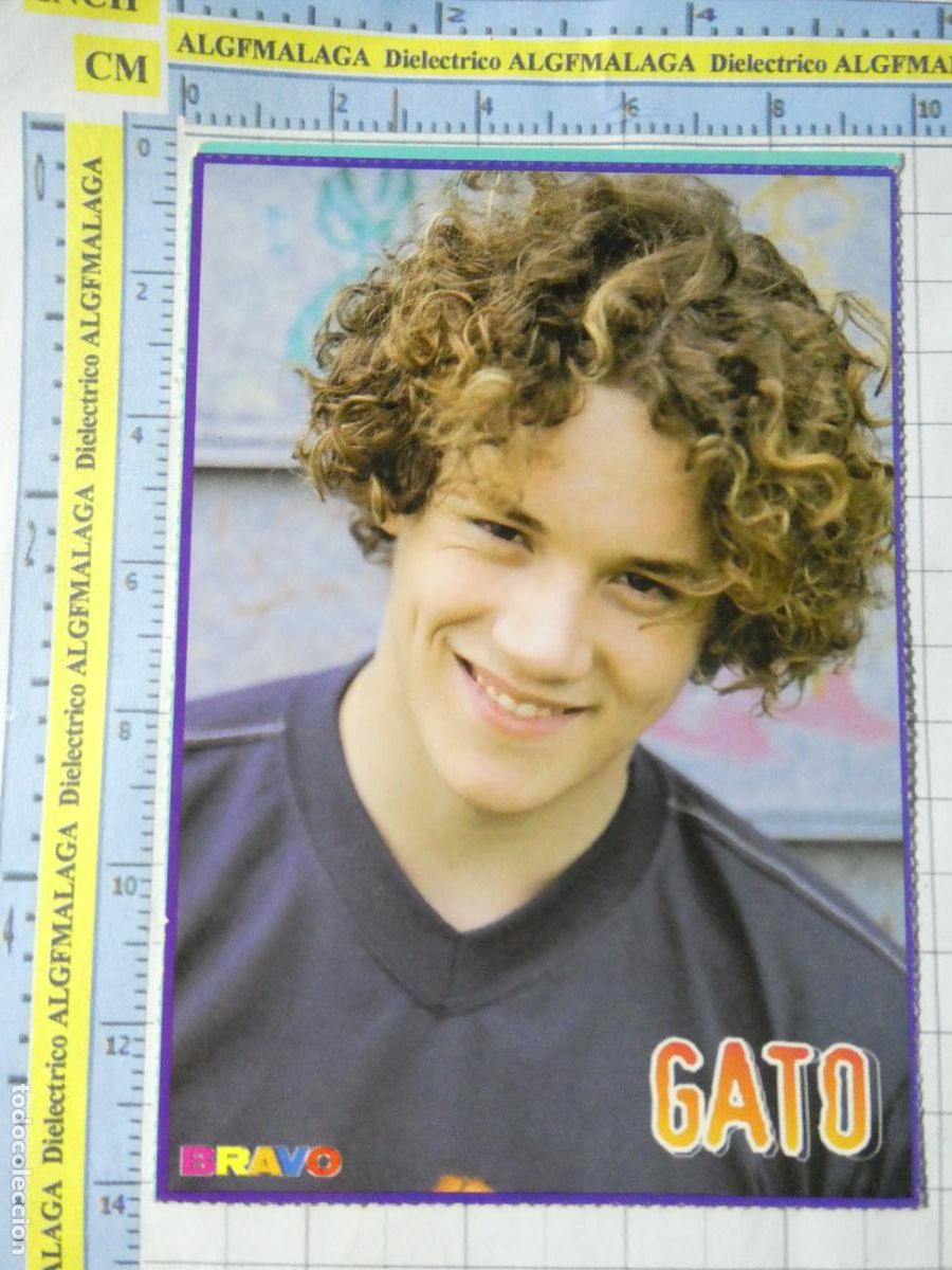 Fotos de cantantes: POSTAL DE M&Uacute;SICA GRUPOS BANDAS CANTANTES. DANIEL DIGES CANTANTE ACTOR GATO. 2816