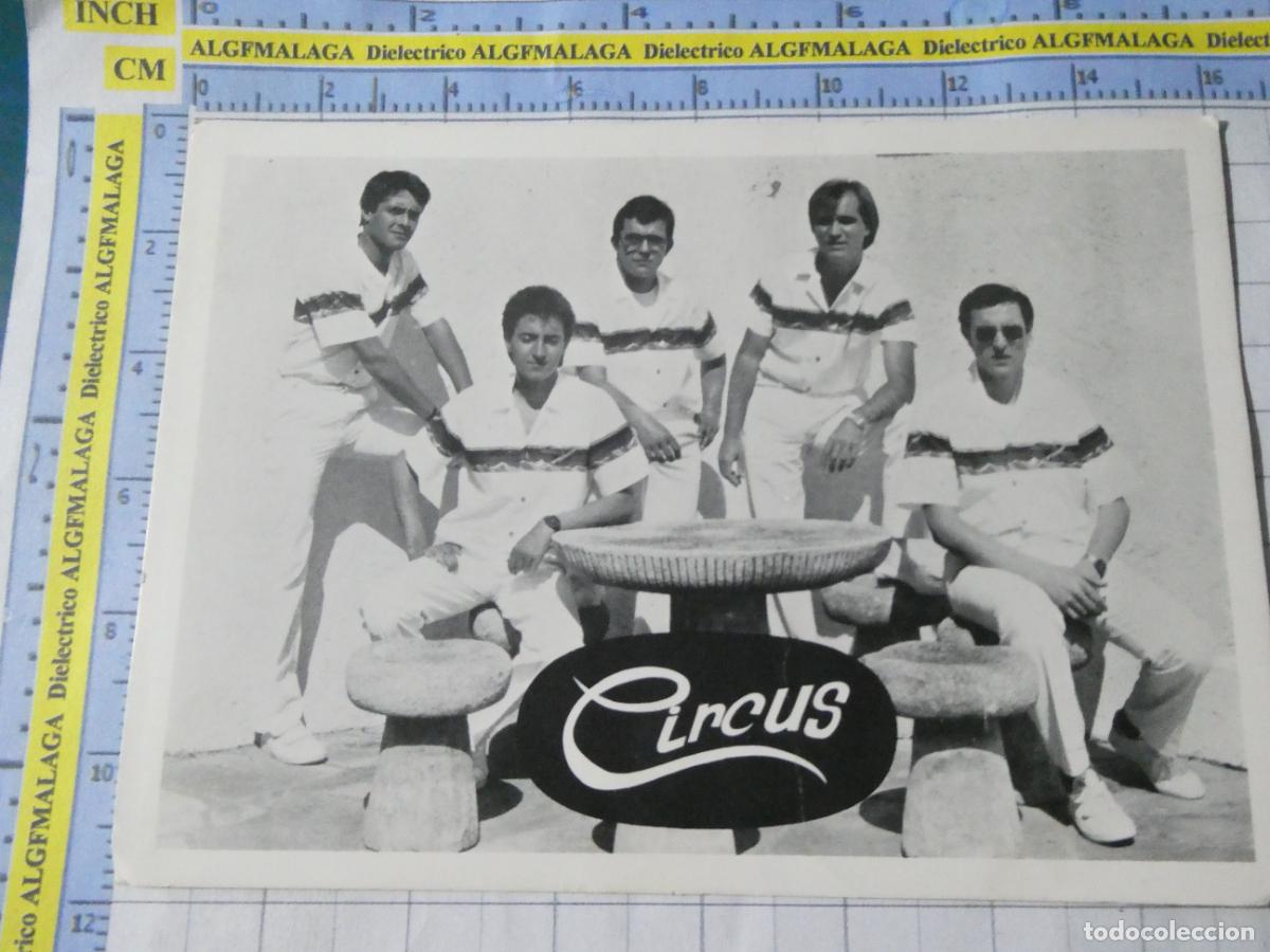 Fotos de cantantes: TARJETA POSTAL DE M&Uacute;SICA GRUPOS BANDAS CANTANTES. CONJUNTO CIRCUS VILAFRANCA PENEDES BARCELONA. 2818