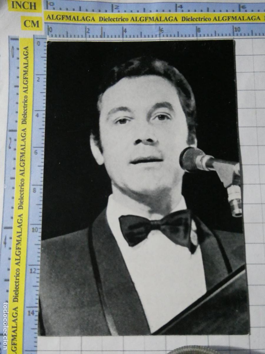 Fotos de cantantes: TARJETA POSTAL DE M&Uacute;SICA GRUPOS BANDAS CANTANTES. CANTANTE LOCUTOR RADIO MARIO BEUT AUTOGRAFO 2823